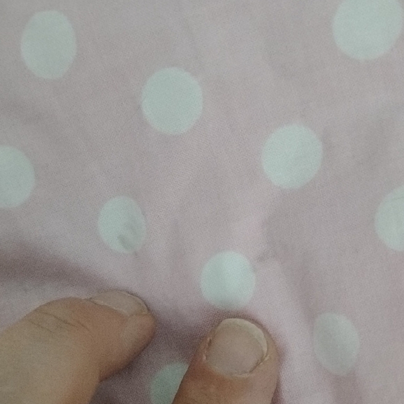 Vintage Laura Ashley Pink Polka Dot Cottagecore Coquette Girly Jumpsuit/Jumper - Picture 14 of 14